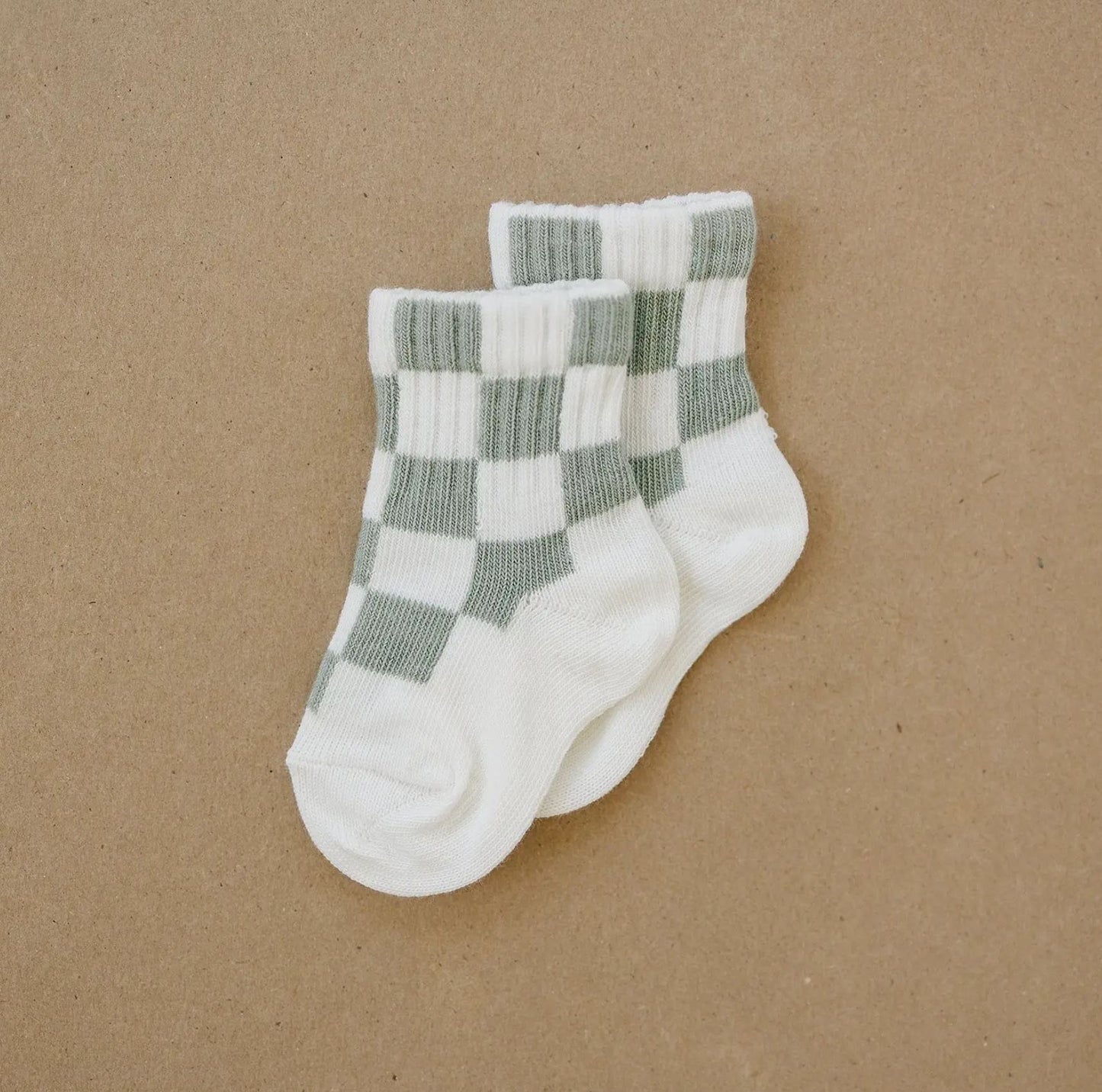 Checker Dropout Socks