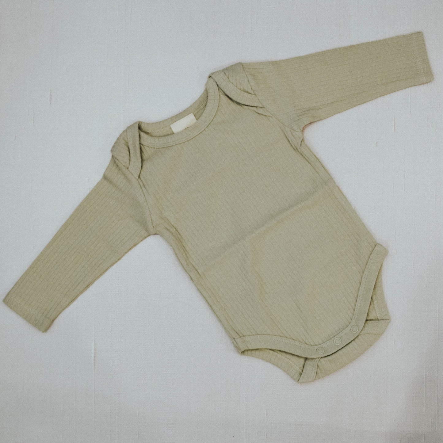 Long Sleeve Ribbed Bodysuit