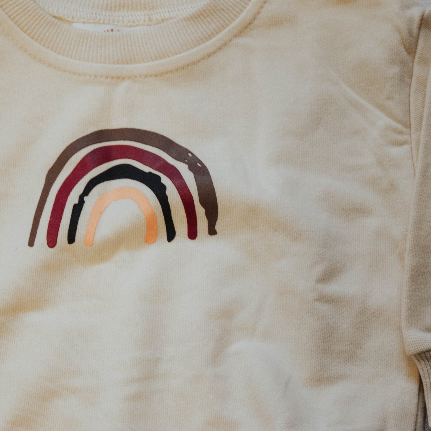 Rainbow Sweatshirt Set