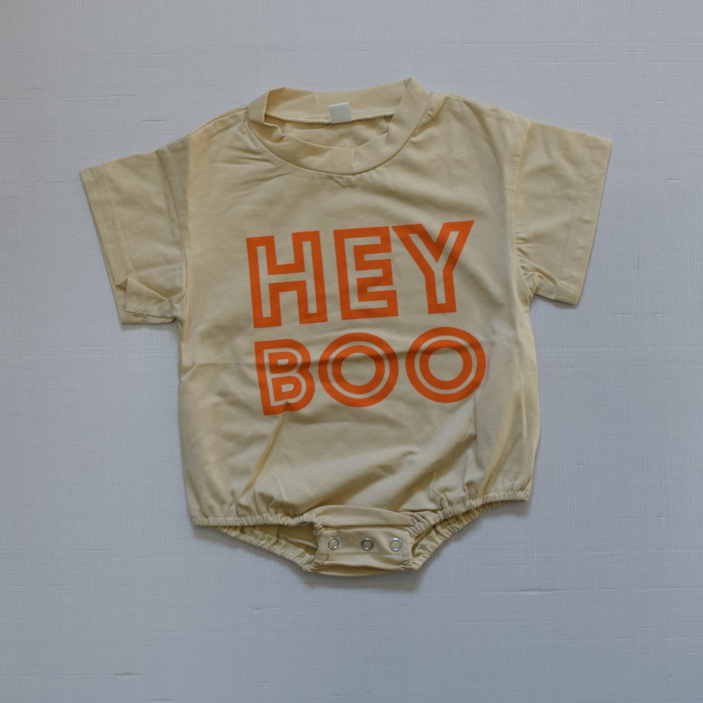 Hey Boo T-Shirt Romper