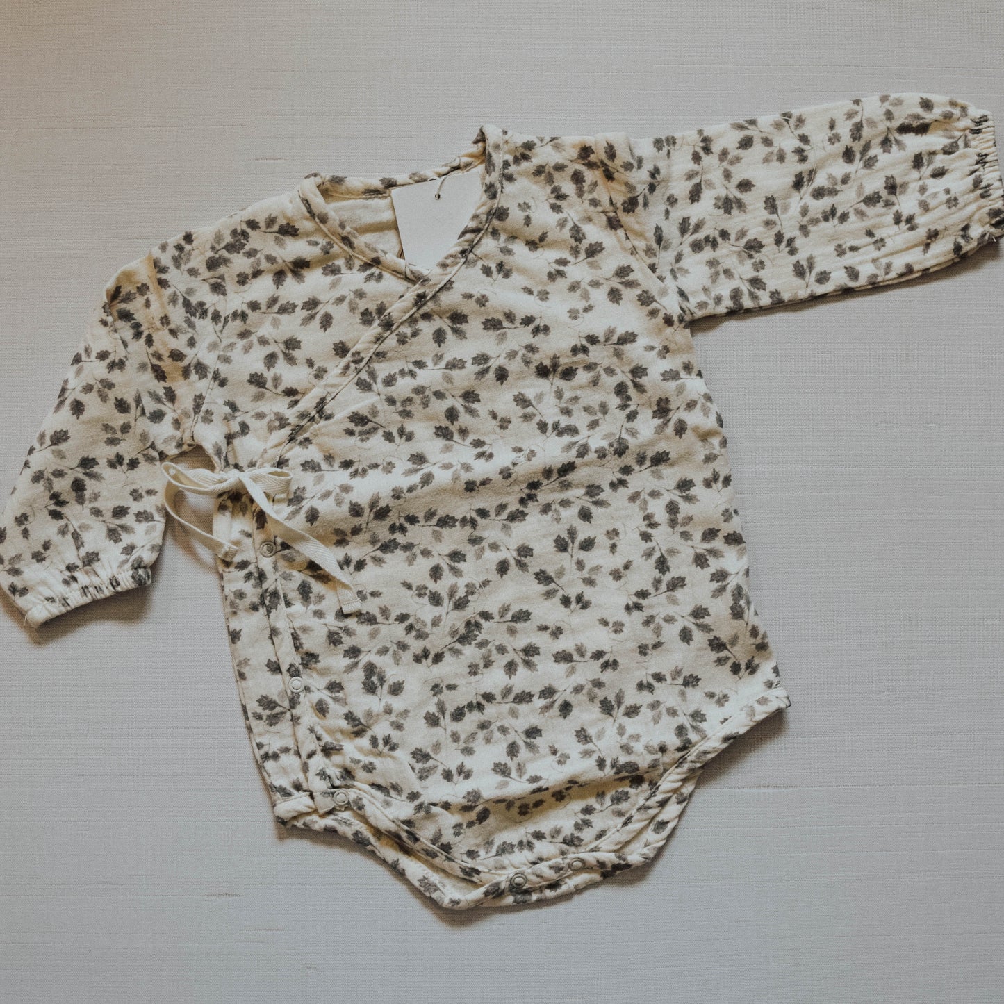 Leafy Muslin Bodysuit