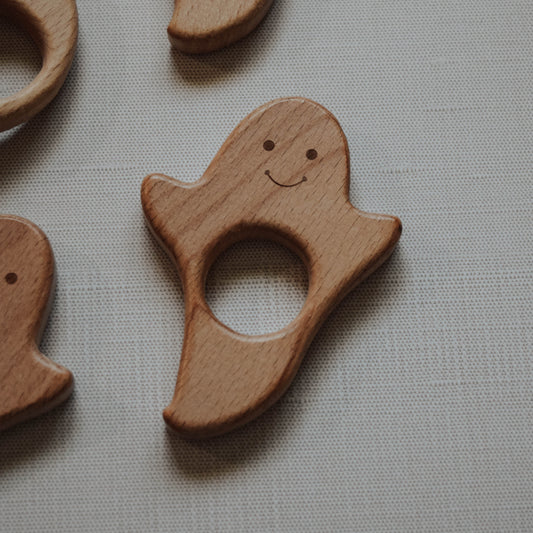 Wooden Halloween Teether