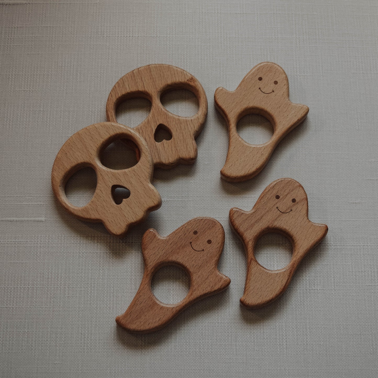 Wooden Halloween Teether